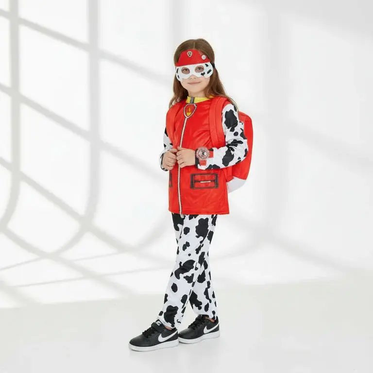 Детски костим Marshall - Paw Patrol сет со маска, ранец и часовник