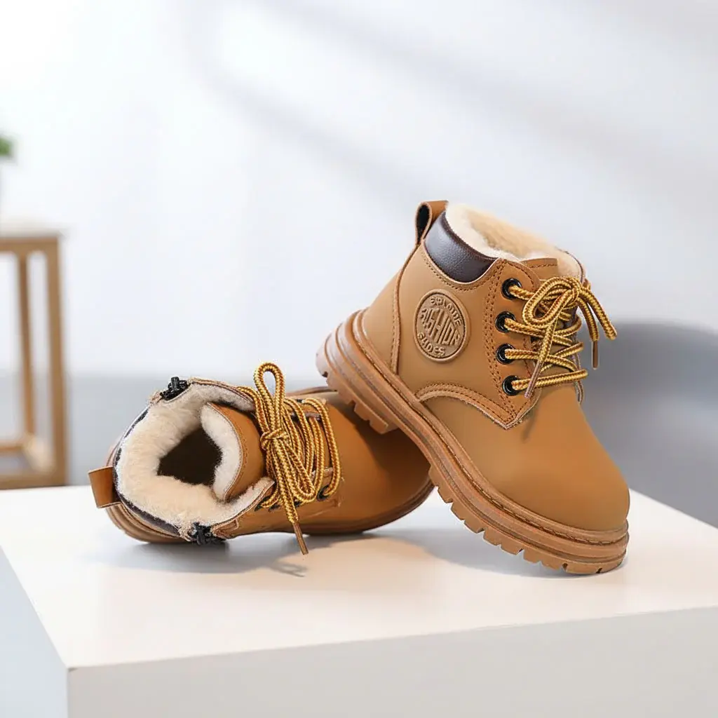 Детски зимски чизми со крзно- Urban Boot Style