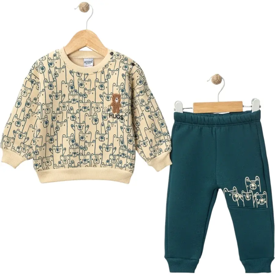 Комплет тренерки 2 Делен Bear Hugs