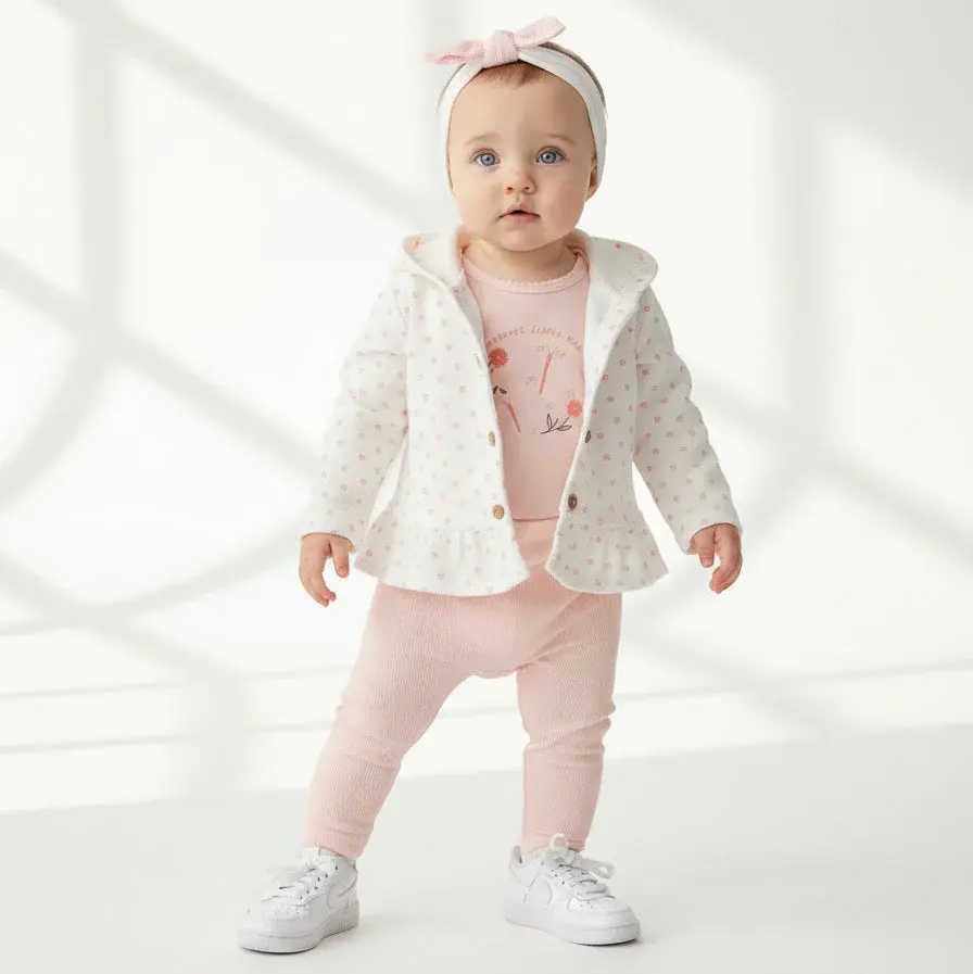 Комплет 3-делен Sweetest little one