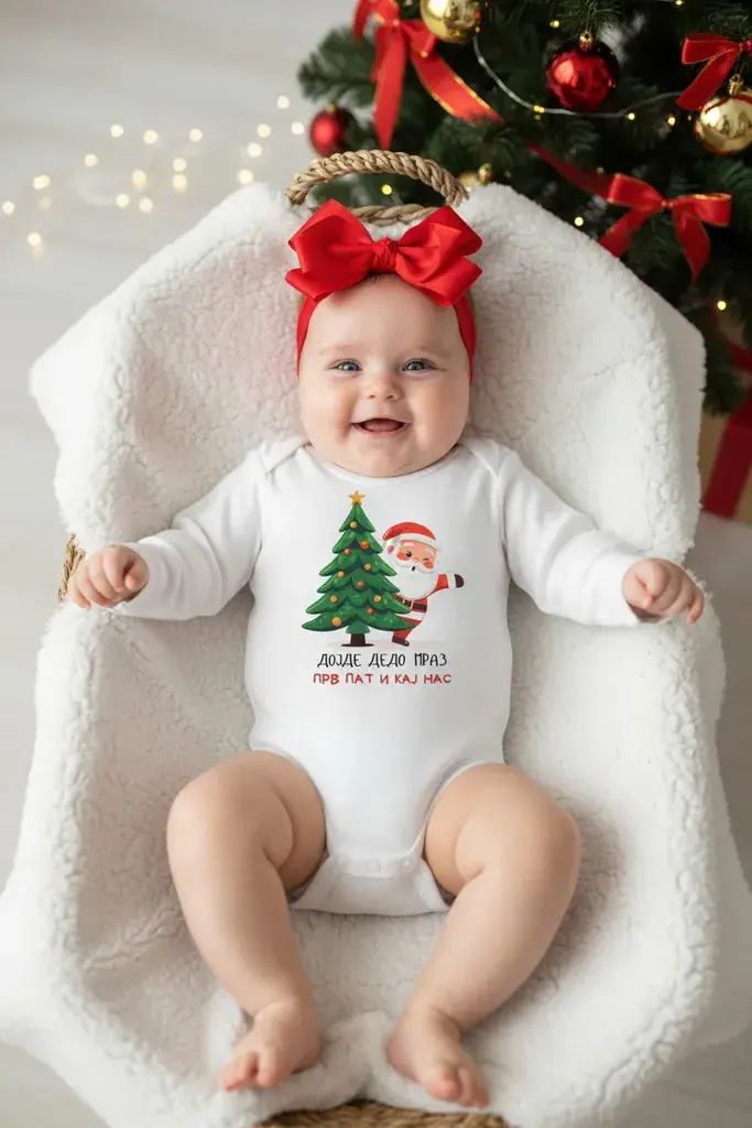 Новогодишно боди