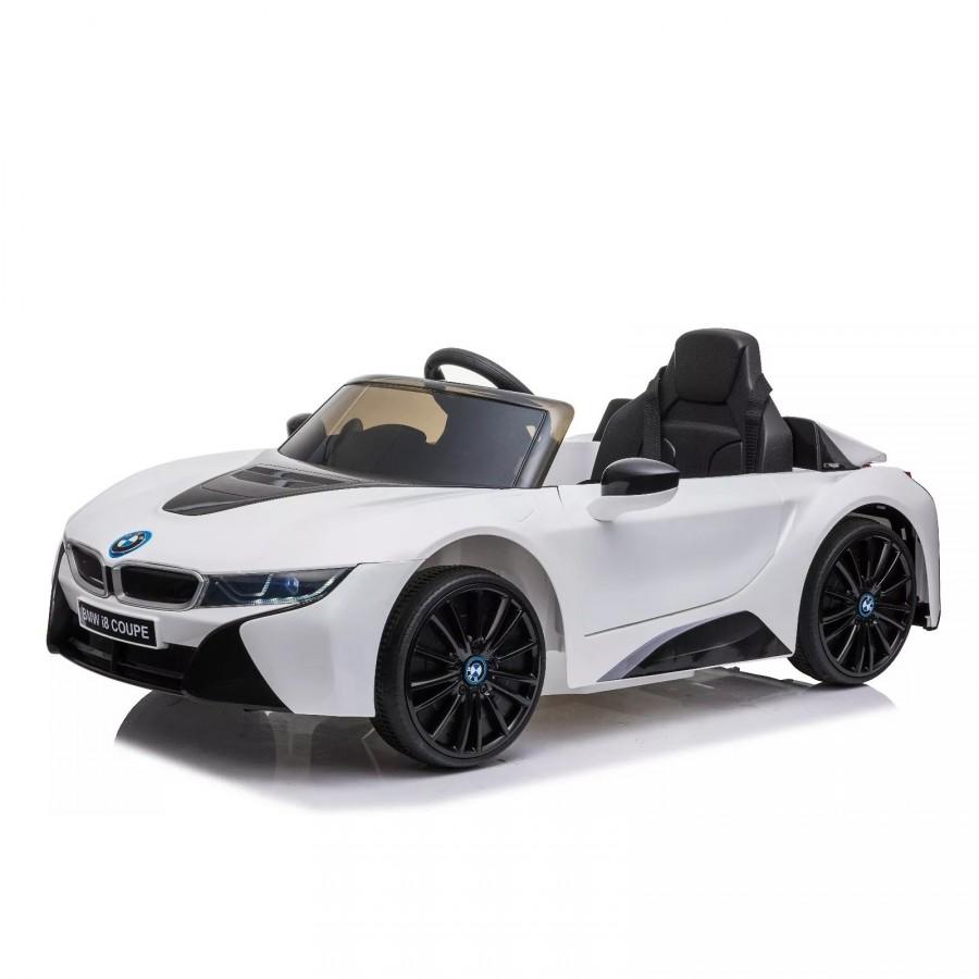 BMW Автомобил На Акумулатор Bmw I8 Бел 6V 7Ah 100X50X26Cm