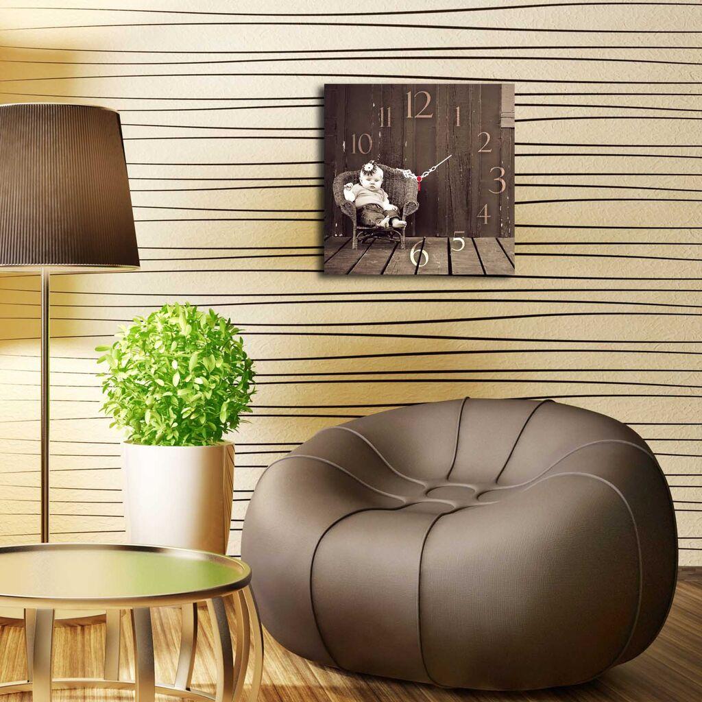 Wallity dzиден часовник Msk-04, 40x40 см