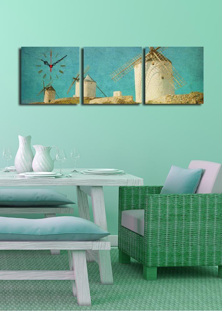 Wallity dzиден часовник 3P2828CS-18, 90x28 см, 3 дела