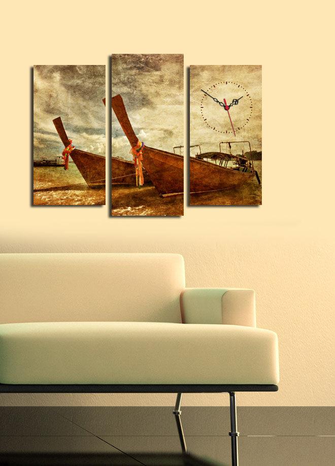 Wallity dzиден часовник 3PATCS-11, 66x45 см, 3 дела