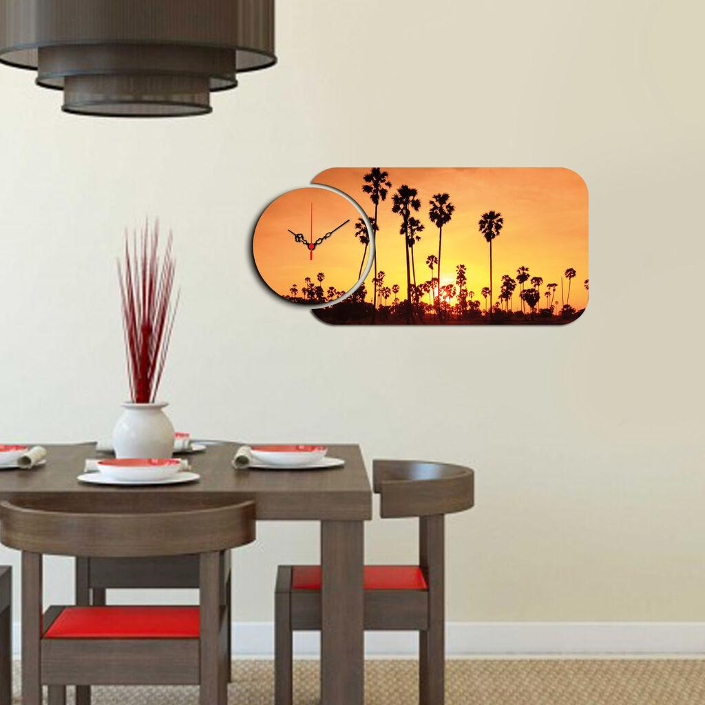 Wallity dzиден часовник YMS-27, 68x32 см, 2 дела