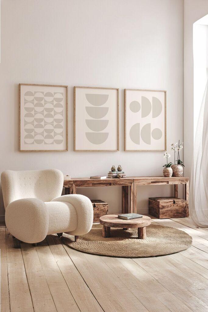 Слика Wallity 3Dartsoho31, 3 дела, 33 x 48 см