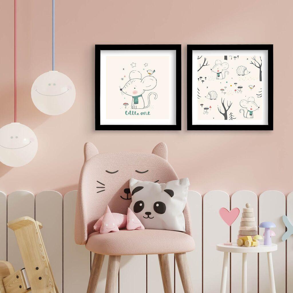 Слика Wallity 2P3333SCT-004, 2 дела, 33 x 68 см