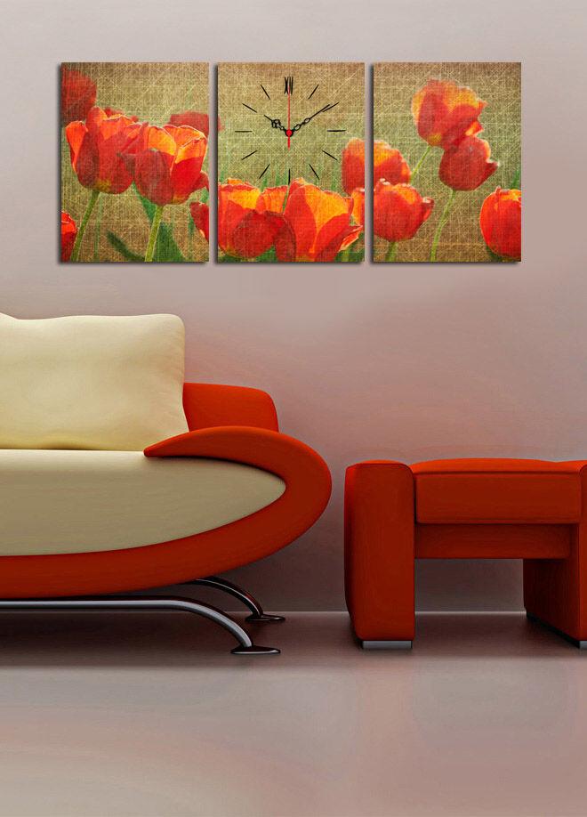 Wallity dzиден часовник 3P3040CS-69, 96x40 см, 3 дела