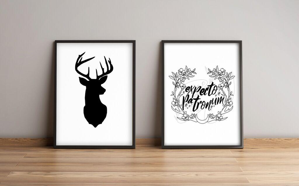 Слика Wallity 2Pysct-001, 2 дела, 74 x 51 см