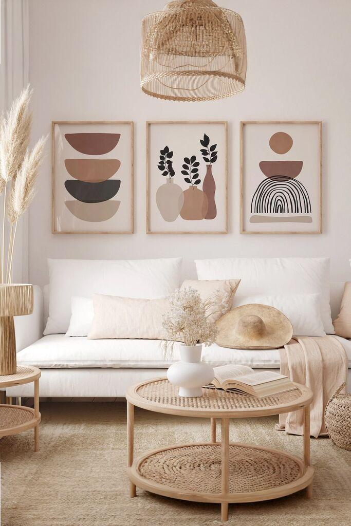 Wallity слика 3Dartsoho30, 3 дела, 33 x 48 см