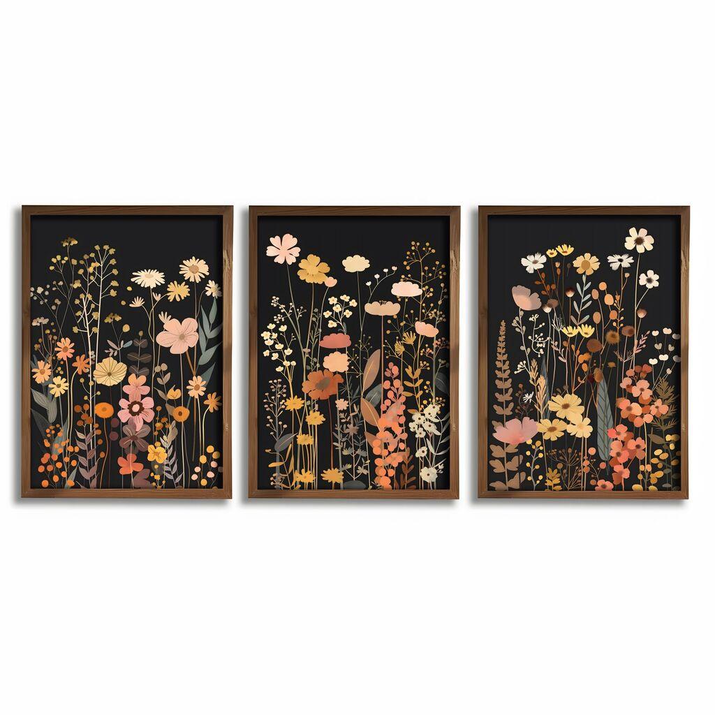 Wallity слика GE257, 3 дела, 35 x 47 см