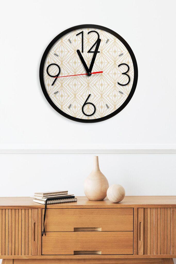 Dzиден часовник Wallity Artavessa3D clock25, 36x36x1 см