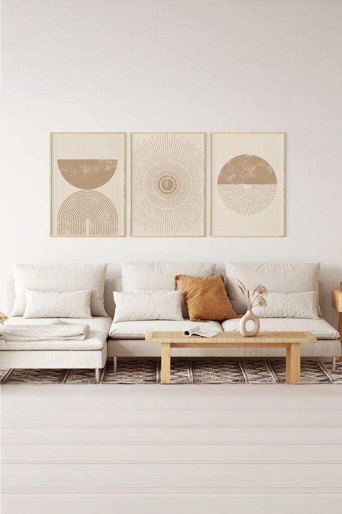 Wallity слика 3Dartsoho14, 3 дела, 33 x 48 см