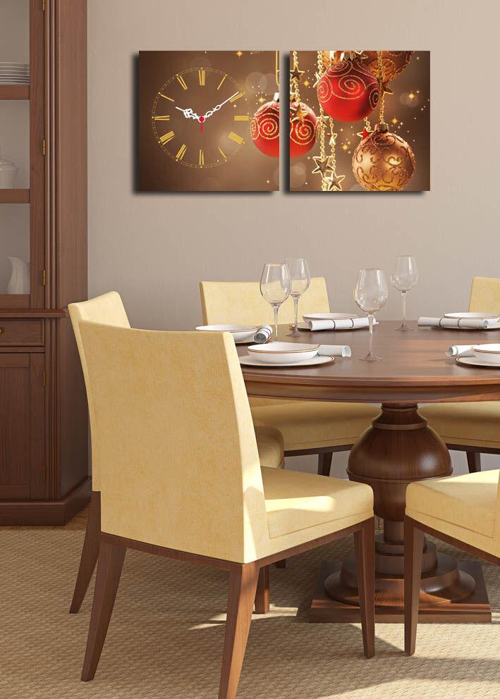 Wallity dzиден часовник 2P2828CS-13, 60x28 см, 2 дела