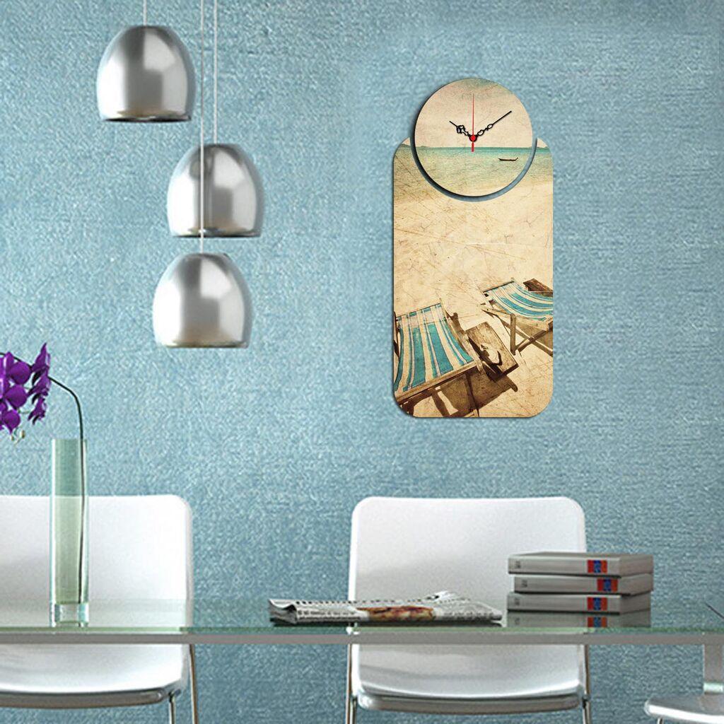 Wallity dzиден часовник YMS-10, 68x32 см, 2 дела