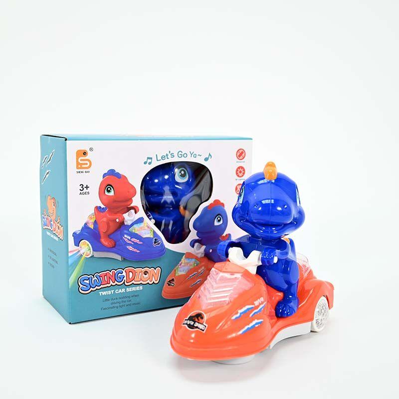 Loco Croco Локо Кроко Дино на глисер на батерии