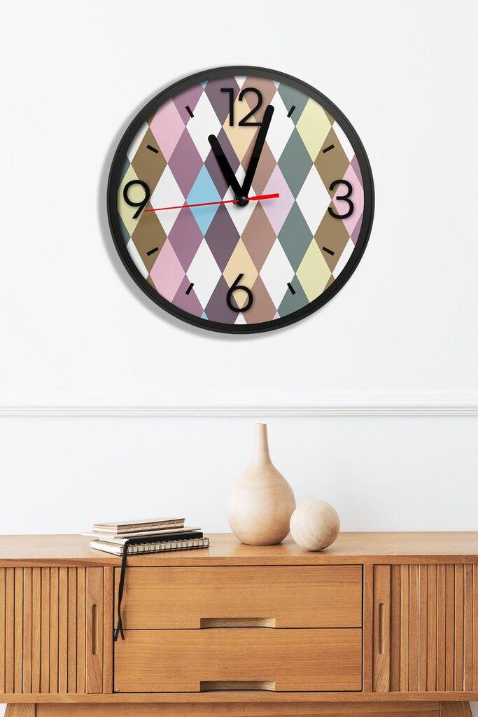 Dzиден часовник Wallity Artavessa3D clock14, 36x36x1 см