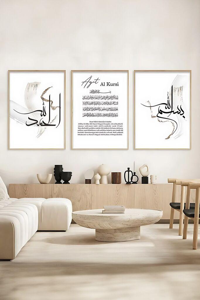 Wallity сликарство Artsycllct3, 3 дела, 33 x 48 см