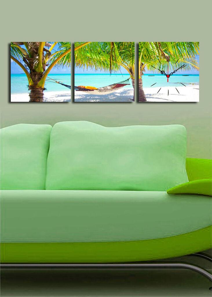 Wallity dzиден часовник 3P2828CS-6, 90x28 см, 3 дела