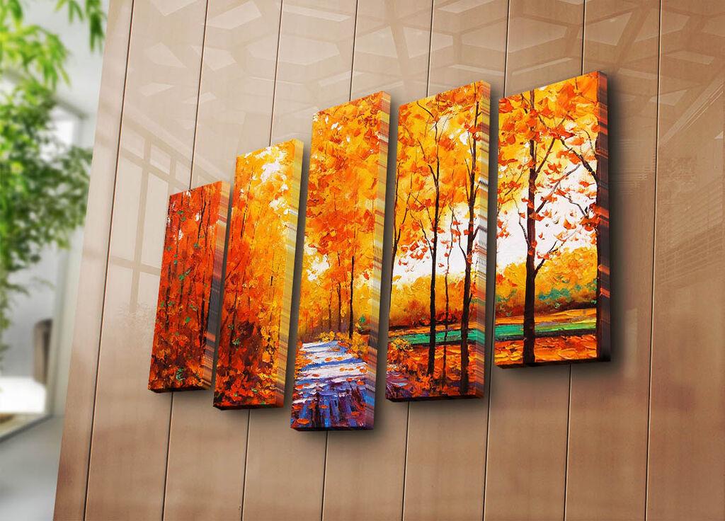 Wallity слика 5PATK-96, 70 x 105 см, 5 дела