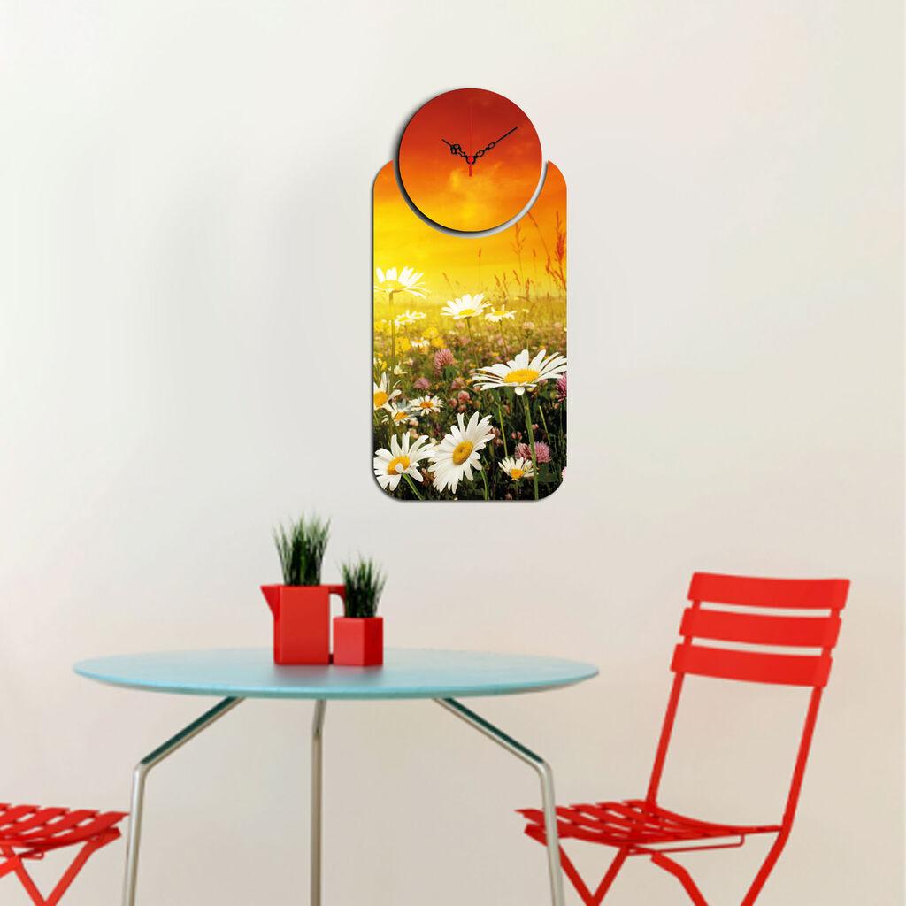 Wallity dzиден часовник YMS-07, 68x32 см, 2 дела