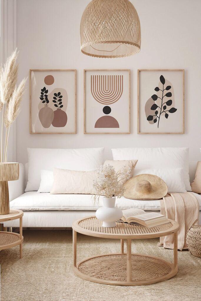 Слика Wallity 3Dartsoho60, 3 дела, 33 x 48 см