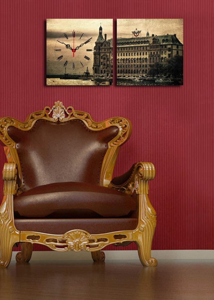 Wallity dzиден часовник 2P2828CS-5, 60x28 см, 2 дела