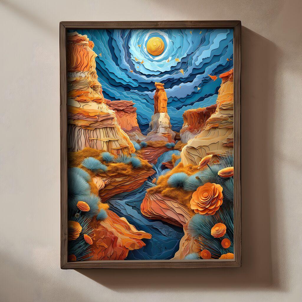 Слика Wallity TUN009, 35 x 47 x 2 см