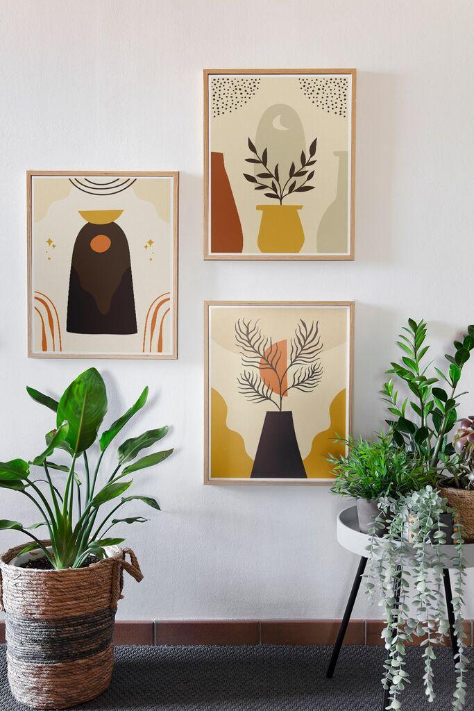 Слика Wallity 3Dartsoho108, 3 дела, 33 x 48 см