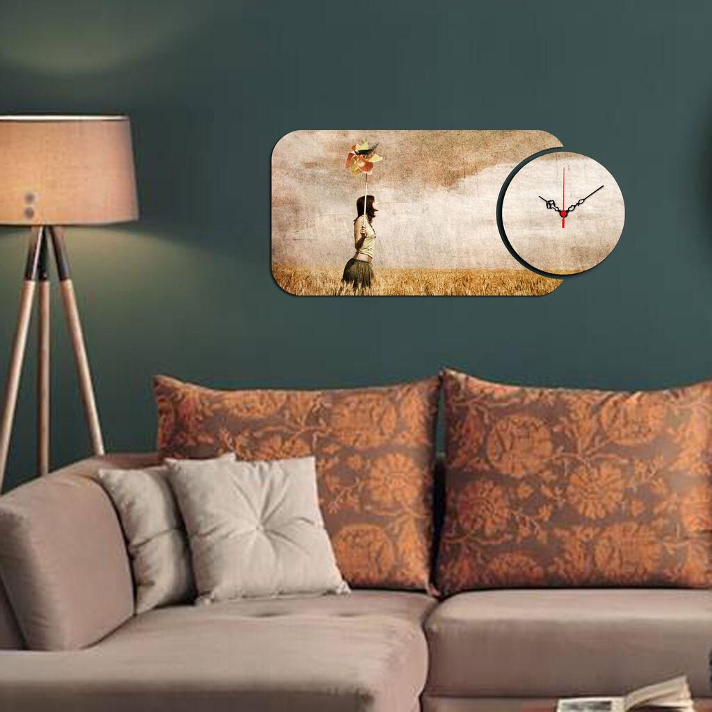 Wallity dzиден часовник YMS-69, 68x32 см, 2 дела