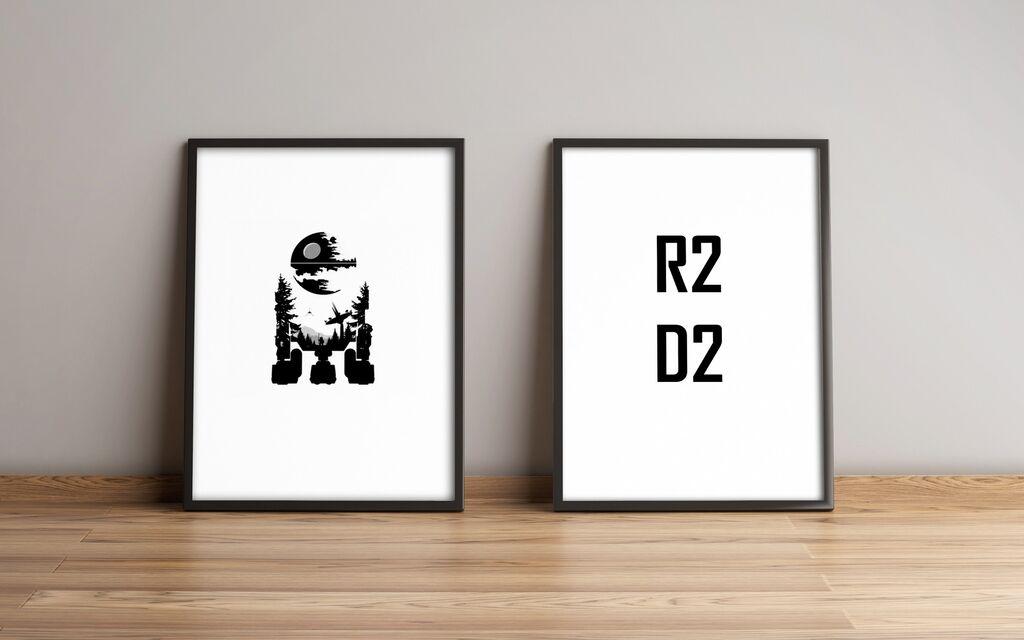 Слика Wallity 2Pysct-020, 2 дела, 74 x 51 см