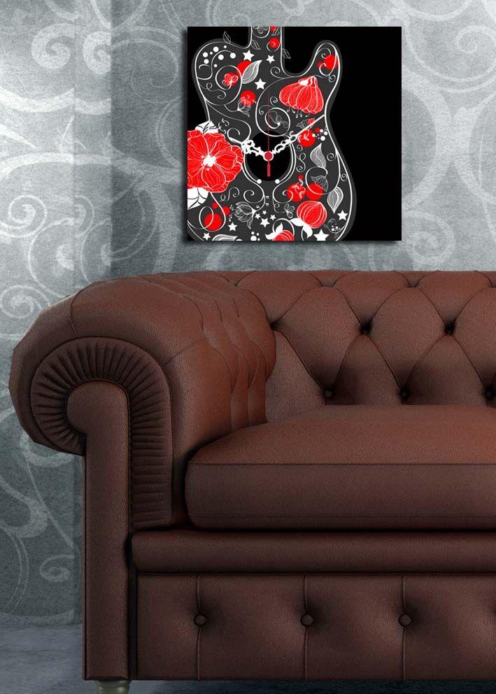 Dzиден часовник Wallity 2828CS-18, 28x28 см