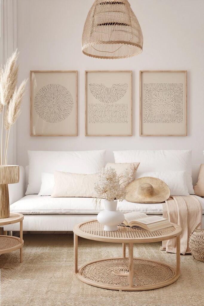 Wallity слика 3Dartsoho15, 3 дела, 33 x 48 см