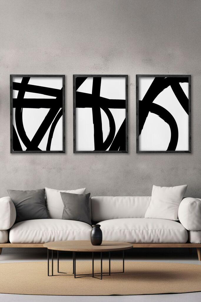 Слика од Wallity Ersy3Syhcrv67, 3 дела, 34 x 49 см