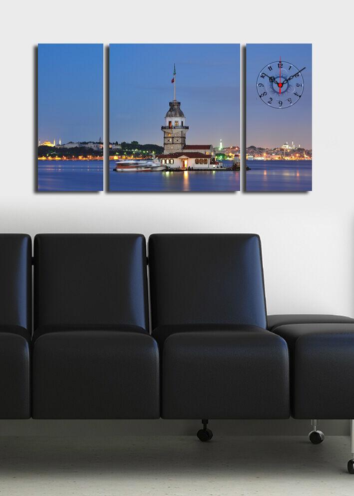 Wallity dzиден часовник 3P204045CS-4, 84x45 см, 3 дела