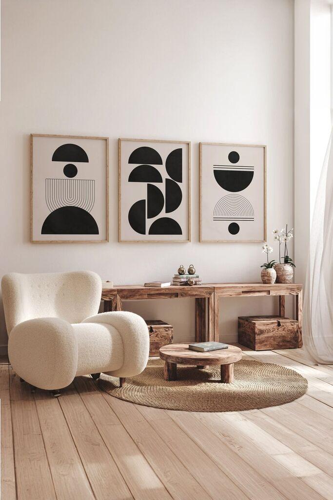 Слика Wallity 3Dartsoho37, 3 дела, 33 x 48 см