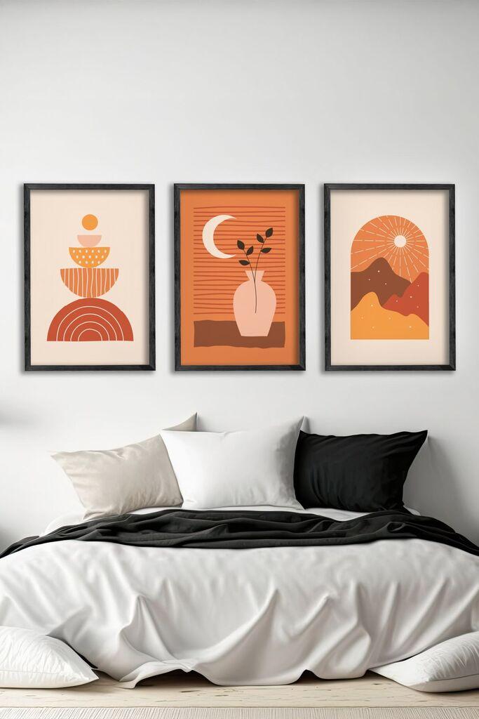 Слика од Wallity Ersy3Syhcrv25, 3 дела, 34 x 49 см