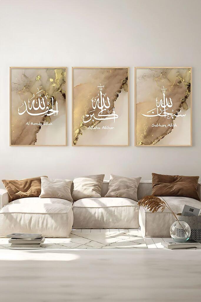 Wallity сликарство Artsycllct1, 3 дела, 33 x 48 см