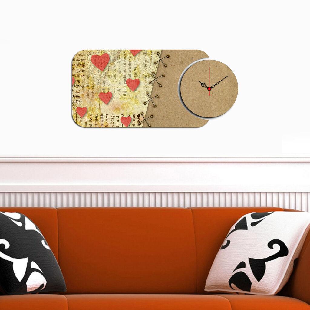 Wallity dzиден часовник YMS-63, 68x32 см, 2 дела