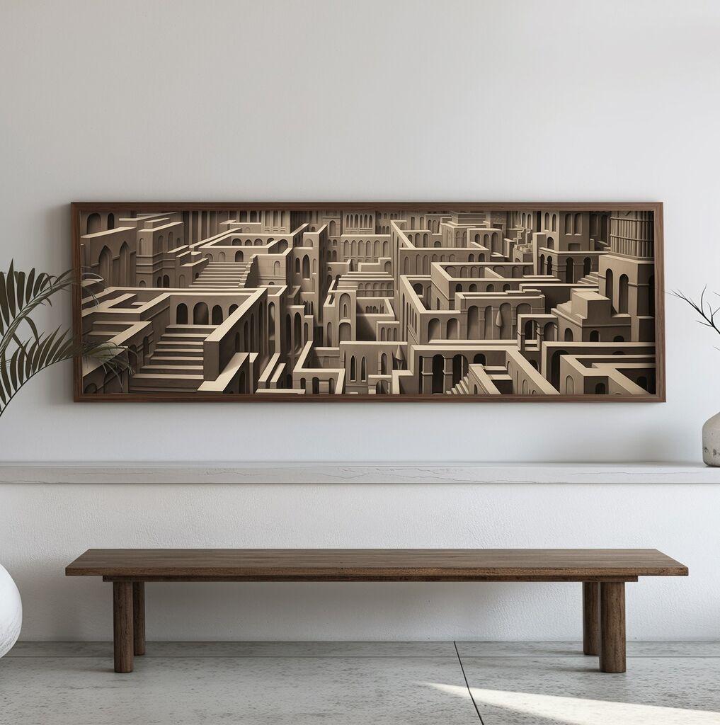 Wallity слика EMR104, 40 x 120 x 3 см