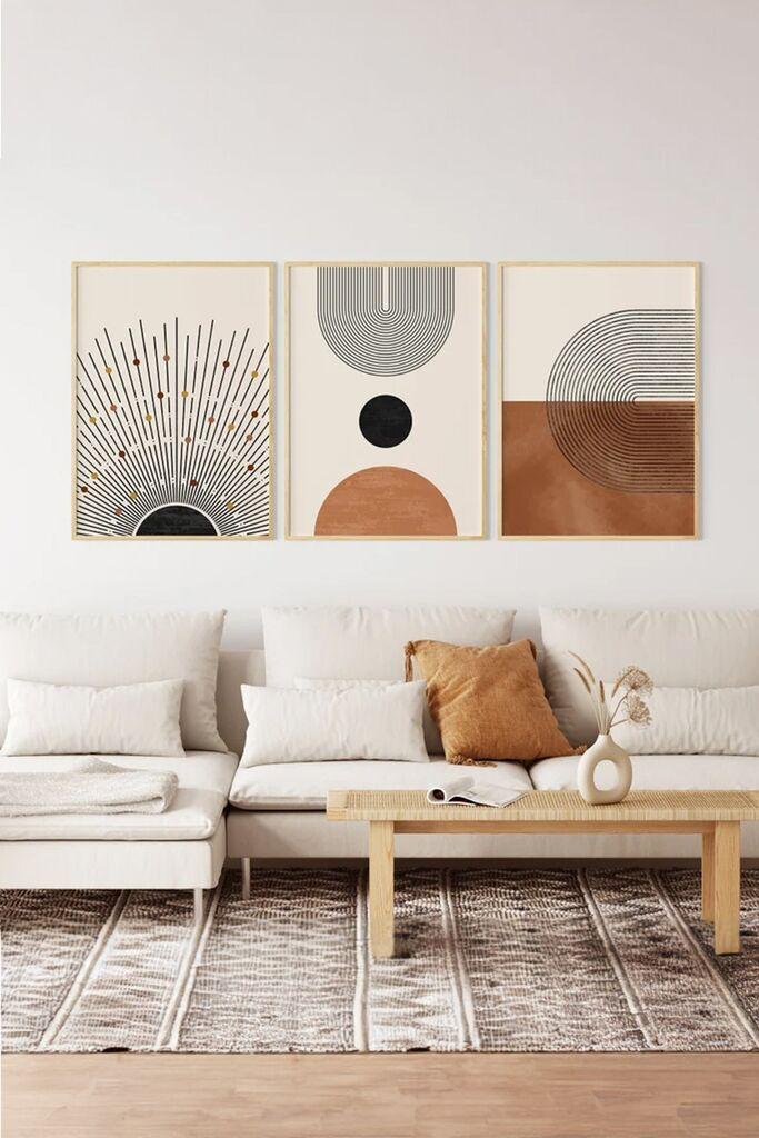 Wallity Picture 3Dartsoho3, 3 дела, 33 x 48 см