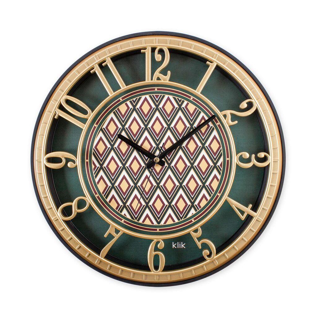 Dzиден часовник Wallity Hisar Emerald Design, 40x40 см