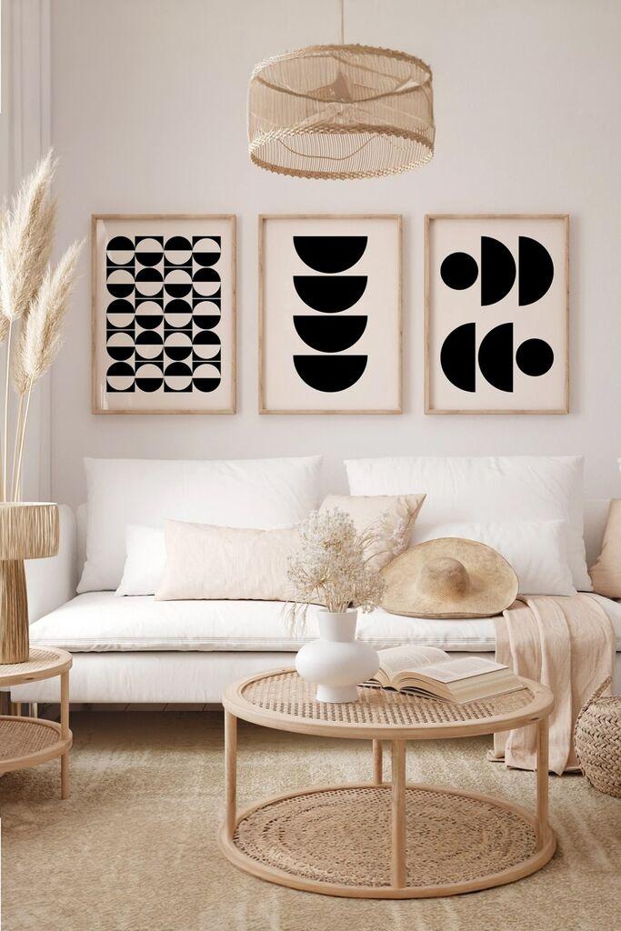 Слика Wallity 3Dartsoho33, 3 дела, 33 x 48 см