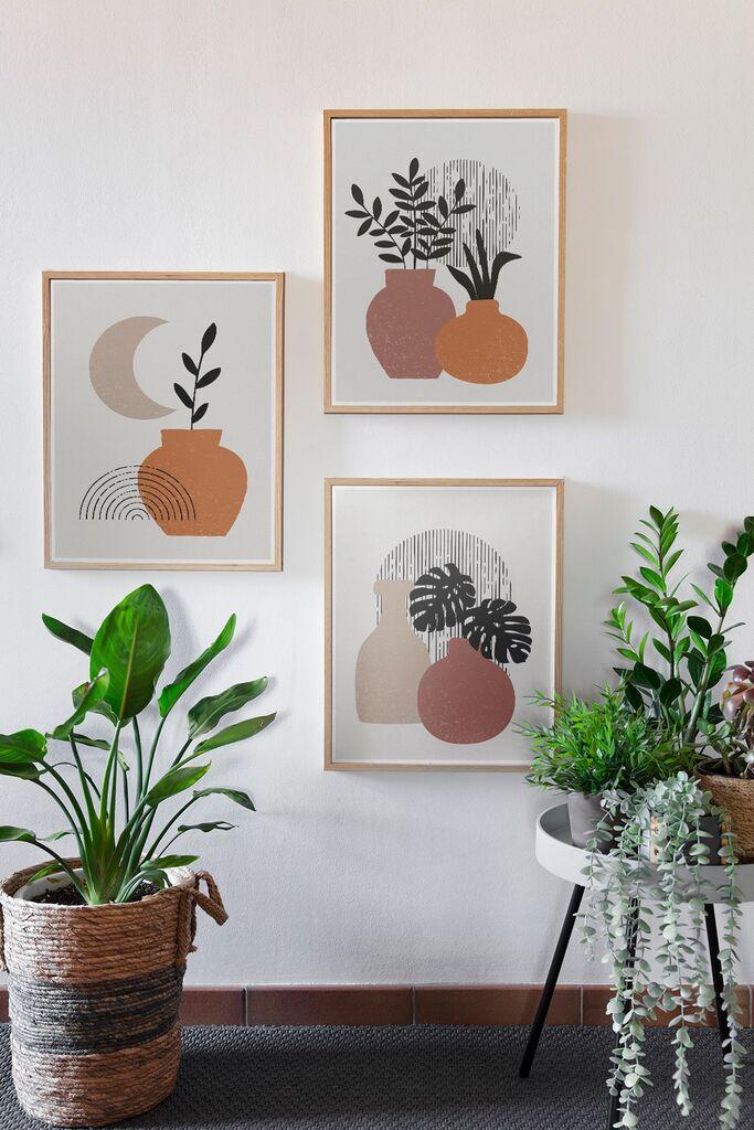 Слика Wallity 3Dartsoho112, 3 дела, 33 x 48 см