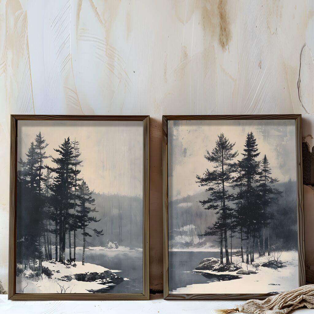 Wallity слика AI198, 2 дела, 35 x 47 x 3 см