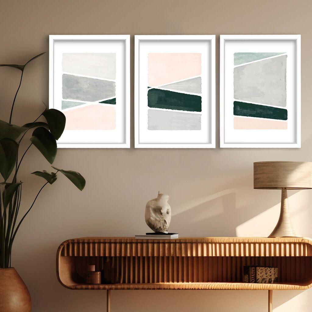 Слика Wallity 3p3752softct-011, 3 дела, 38 x 53 см