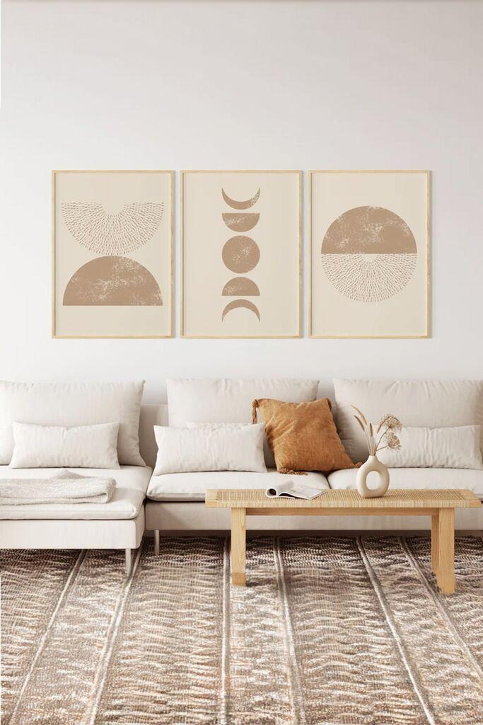 Wallity Picture 3Dartsoho4, 3 дела, 33 x 48 см