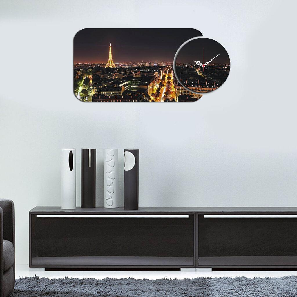 Wallity dzиден часовник YMS-60, 68x32 см, 2 дела