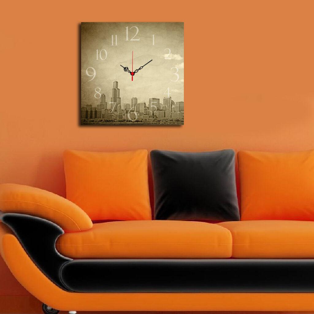 Wallity dzиден часовник Msk-28, 40x40 см